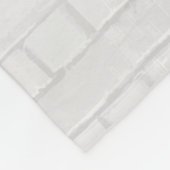 Speciaal Blauw Wit Football Jersey Fleece Deken (Hoek)