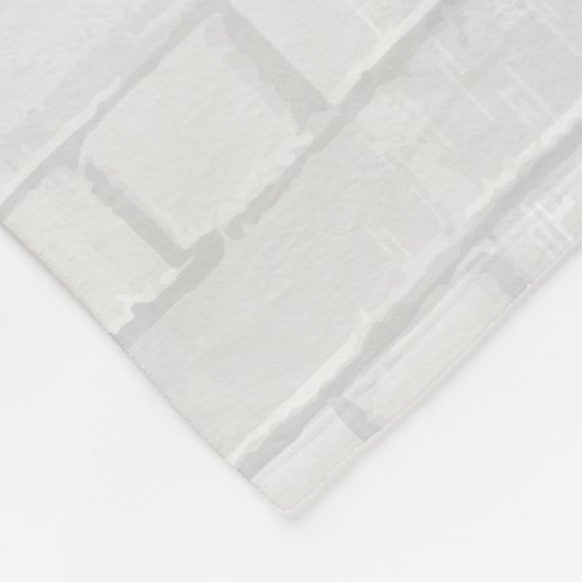 Speciaal Blauw Wit Football Jersey Fleece Deken (Hoek)