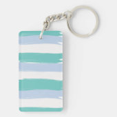 Speciaal Blauwgroen Blue Food Truck Sleutelhanger (achterkant)