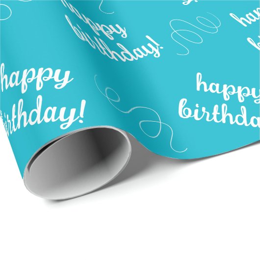 Speciaal Blauwgroen met Zwemelen die papier verpak (Rol Hoek)