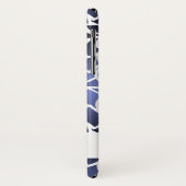 Speciaal Blue Dahlia Floral Pattern Case-Mate iPhone Case (Achterkant/links)