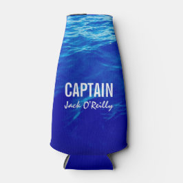 Speciaal Blue Water Photo Vist kapitein Flesjeskoeler