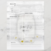 Speciaal boek Mason Jar Recipe Insert (Voorkant)