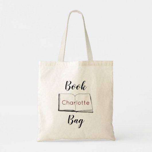 Speciaal boek tote bag (Achterkant)