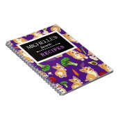 Speciaal boek voor het verzamelen van het voedselp notitieboek (Rechterzijde)