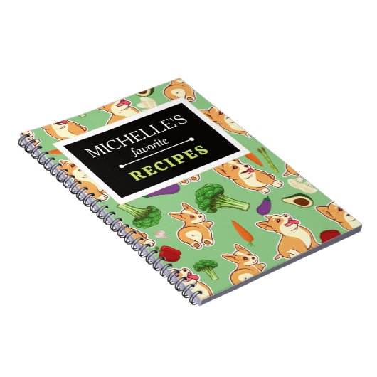 Speciaal boek voor het verzamelen van het voedselp notitieboek (Rechterzijde)