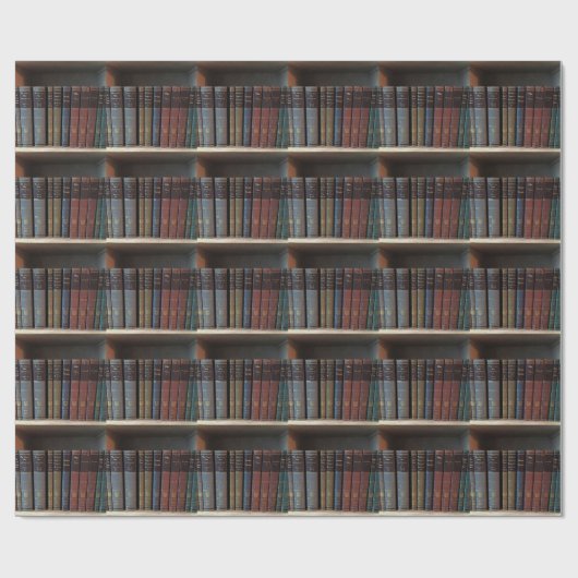 Speciaal boekenboekblad cadeaupapier (Vlak)