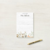 Speciaal Boho Rustic Wildlife leraar Post-it® Notes (Op bureau)