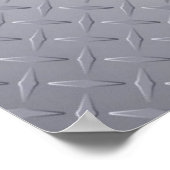 Speciaal Bord Man Poster van staal (Hoek)