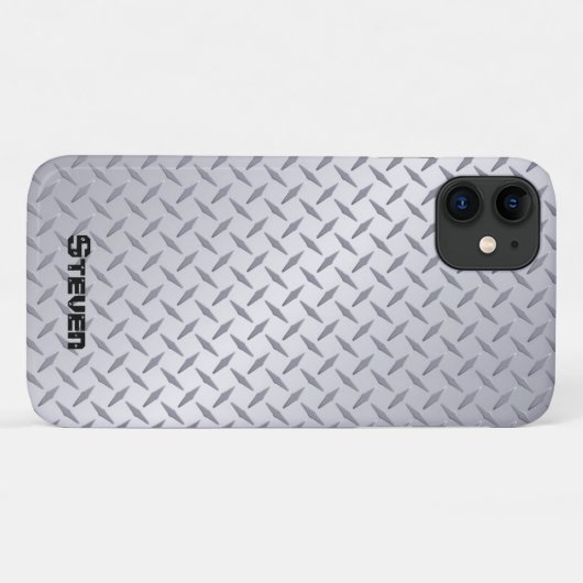 Speciaal Bord voor Bright Steel Diamond Case-Mate iPhone Case (Achterkant (horizontaal))