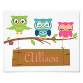 Speciaal bord voor kinderen foto afdruk (Voorkant)