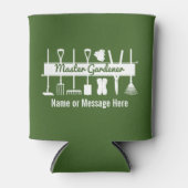 Speciaal bos-groene meester Gardener Blikjeskoeler (Voorkant)