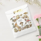 Speciaal bos paddenstoelen bedankzakje (Gezegeld)