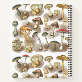 Speciaal  bos paddenstoelen notitieboek (Achterkant)