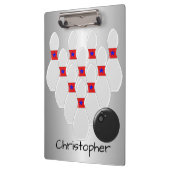 Speciaal Bowling-ontwerp Klembord (Links)
