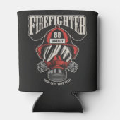 Speciaal brandweerapparaat voor brandweermaskers blikjeskoeler (Achterkant)