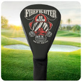 Speciaal brandweerapparaat voor brandweermaskers golfheadcover