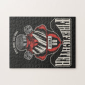 Speciaal brandweerapparaat voor brandweermaskers legpuzzel (Horizontaal)