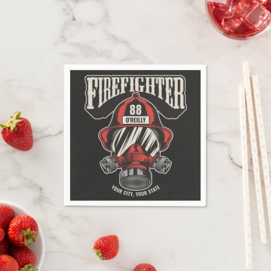 Speciaal brandweerapparaat voor brandweermaskers servet (Insitu)