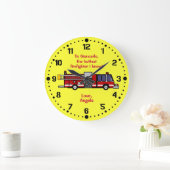 Speciaal brandweerapparaat - Wandklok voor vuurste (Huis)