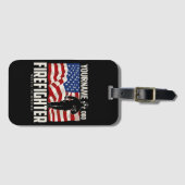 Speciaal brandweerreddingspatroon voor de Verenigd Bagagelabel (Voorkant (horizontaal))