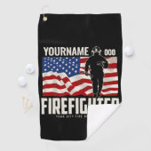 Speciaal brandweerreddingspatroon voor de Verenigd Golfhanddoek (Insitu)