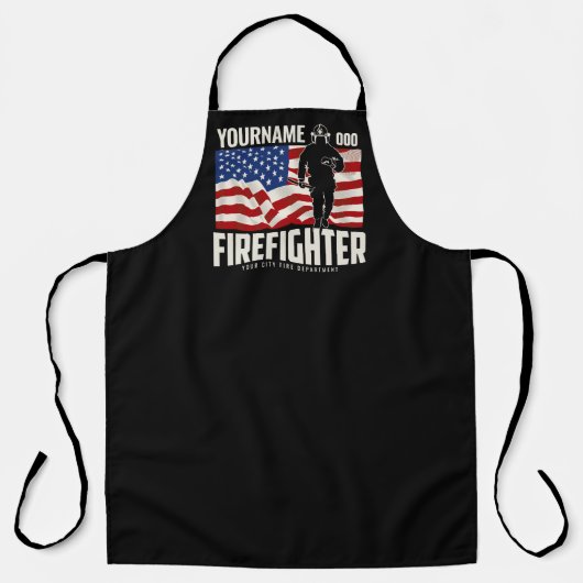 Speciaal brandweerreddingspatroon voor de Verenigd Schort (Voorkant)