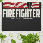 Speciaal brandweerreddingspatroon voor de Verenigd Theedoek (Gevouwen)