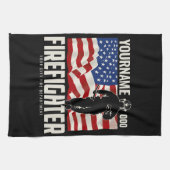 Speciaal brandweerreddingspatroon voor de Verenigd Theedoek (Horizontaal)