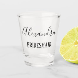 Speciaal Bridesmaid Keepomwille Shot Glas