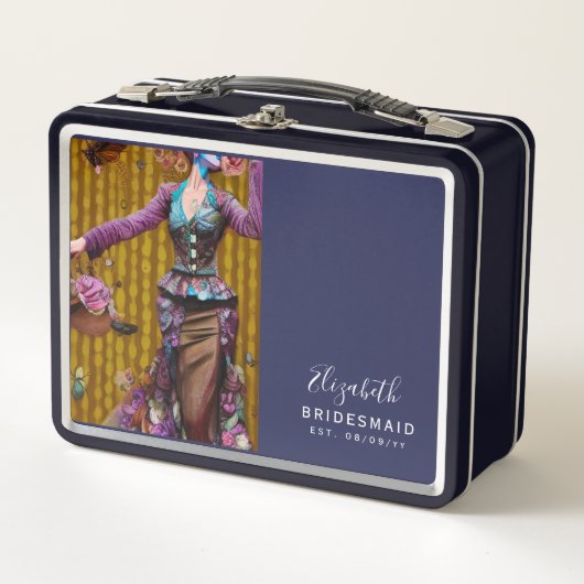 Speciaal Bridesmaid Voorstel Box Steampunk (Voorkant)