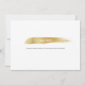 [Speciaal] Bridesmaid-voorstel Gold-penseelkaart Kaart (Achterkant)