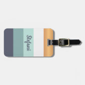 Speciaal Bright Heues en Faux Gold Bagagelabel (Voorkant horizontaal)