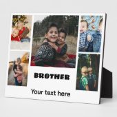 Speciaal broederfotocollage fotoplaat (Zijkant)