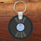 Speciaal bulgaarse vinylrecord sleutelhanger (Voorkant)