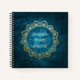 Speciaal Bullet Journal Gold Mandala Notitieboek