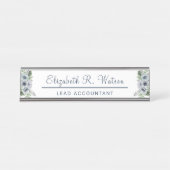 Speciaal bureau naam Bord nieuwe taakverdeling voo Naambordje (Voorkant)