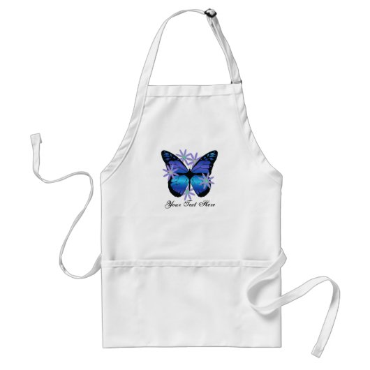Speciaal Butterfly Apron Standaard Schort (Voorkant)
