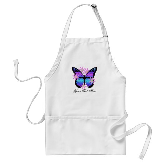 Speciaal Butterfly Apron Standaard Schort (Voorkant)