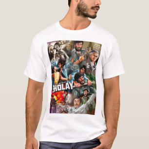 Speciaal Cadeau Sholay-Painting T-shirt