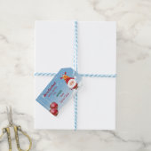 Speciaal cadeau van de kerstman, Rudolph Cadeaulabel (Met Touw)