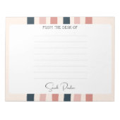 Speciaal cadeau van de leraar notitieblok (Voorkant)