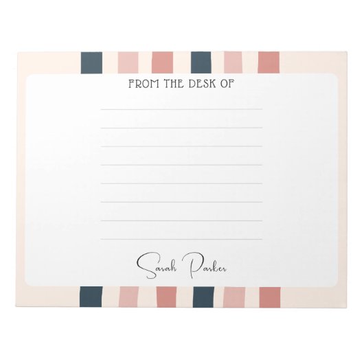 Speciaal cadeau van de leraar notitieblok (Voorkant)