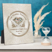 Speciaal cadeau voor 70 bruiloft Jubileum Fotoplaat (Zijkant)