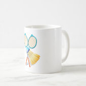 Speciaal cadeau voor Badminton-spelers Koffiemok (Voorkant rechts)