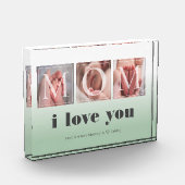 Speciaal cadeau voor mam fotoblok (Links)