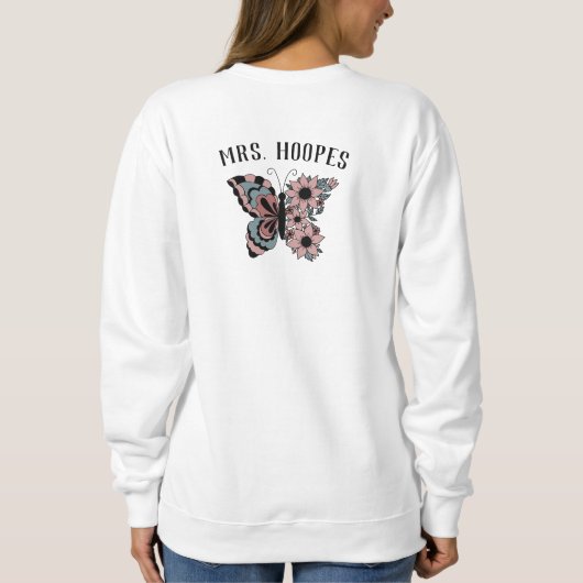 Speciaal cadeau voor neurodivergent Sped Teacher Trui (Achterkant)