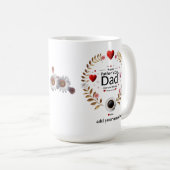 Speciaal cadeau voor papa koffiemok (Voorkant rechts)