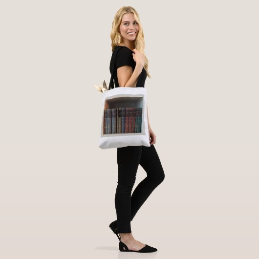 Speciaal cadeauprogramma schrijver tote bag (Op model)