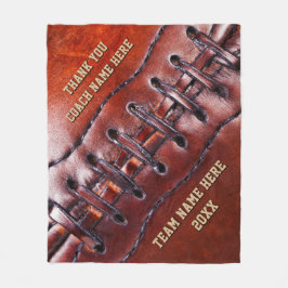 Speciaal cadeautje voor Football Coach, Blanket Fleece Deken